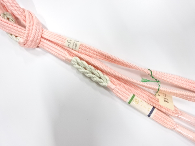 未使用品　正絹　手組帯締め